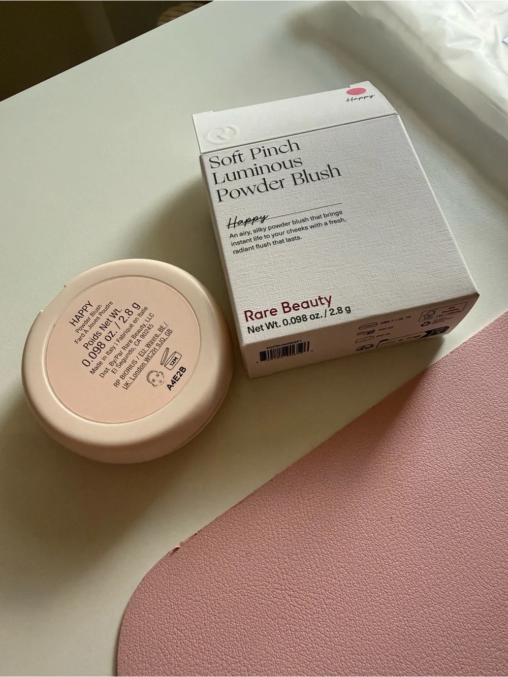 SEPHORA EXCLUSIVE: Rare Beauty Soft Pinch Luminous Powder Blush and lip oil